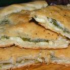 фокачча с ыром и шпинатом