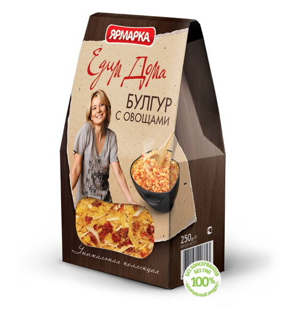 Новые смеси круп и бобовых от Юлии Высоцкой выпустила «Ярмарка»