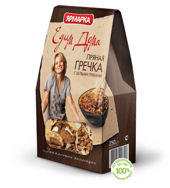 Новые смеси круп и бобовых от Юлии Высоцкой выпустила «Ярмарка»