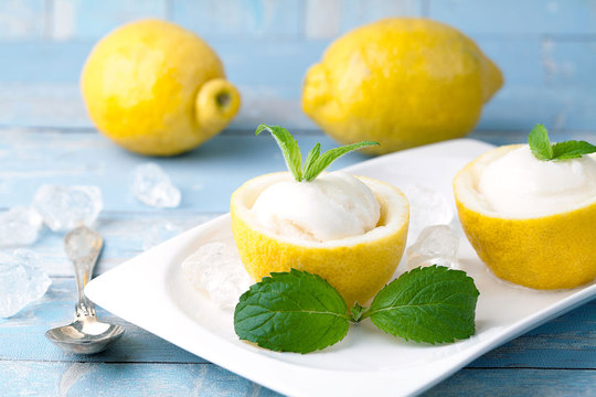 Лимонное печенье с рикоттой и лимонной глазурью