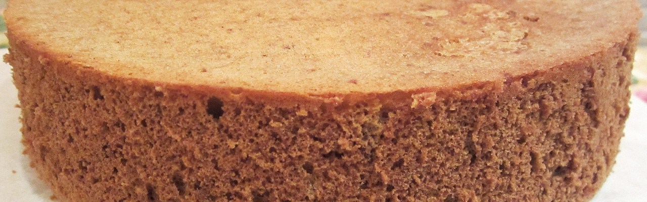 Шоколадный бисквит для торта рецепт с фото