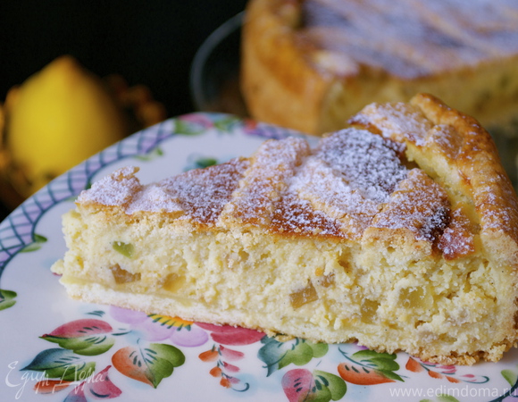 Неаполитанский десерт pastiera napoletana