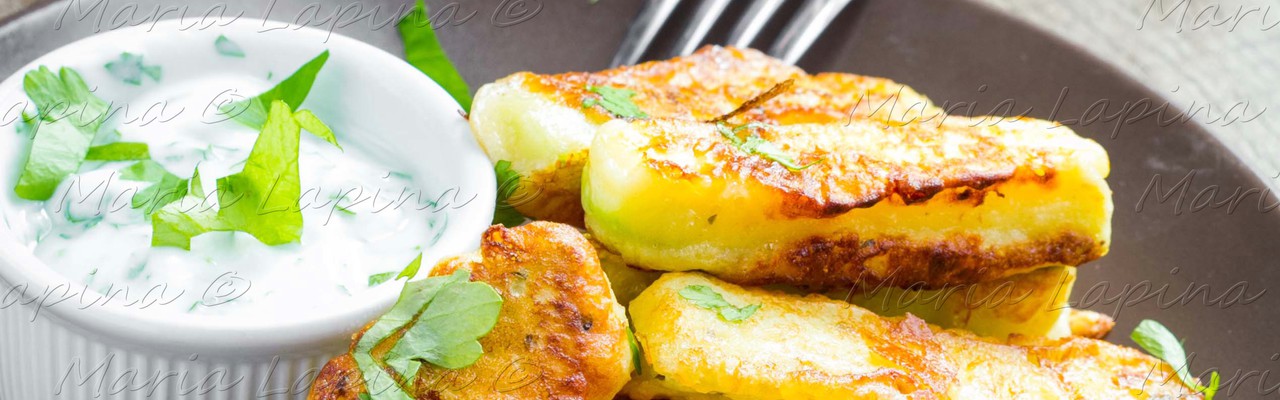 Кабачки в кляре – полезный и легкий рецепт овощной закуски!