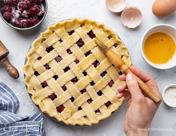 Lattice Top pie