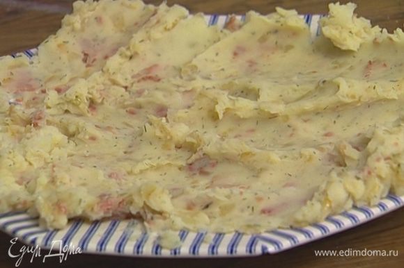 Вареники с картошкой и беконом