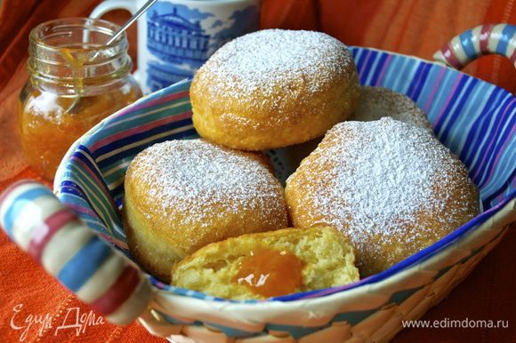 Krapfen: рецепт вкусных пончиков с начинкой - Блог Sbenny's