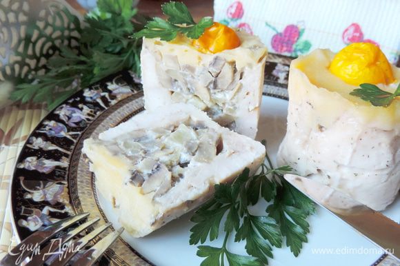 Полезные свойства МАФФИНЫ ИЗ КУРИЦЫ С ГРИБАМИ