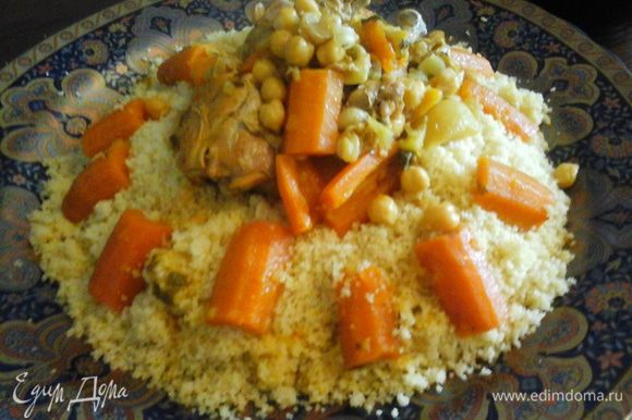 Королевский кус-кус с мясом и семью овощами: рецепт от Сталика Ханкишиева