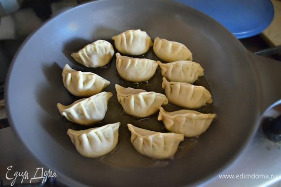 Японские пельмени гедза (Геза) с мясным фаршем