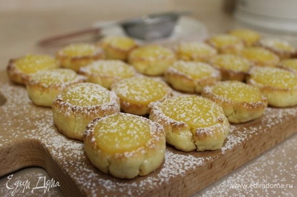 Песочное печенье «Лимонные капельки»