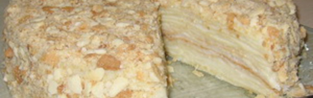 Торт Наполеон - бабушкин рецепт с пошаговыми фото | Opskrift