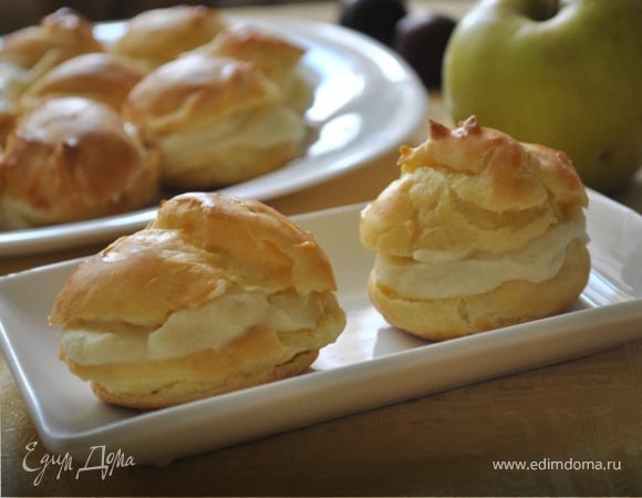 МОИ РЕЦЕПТЫ | 🥧Заварные пирожные с нежной начинкой🥧