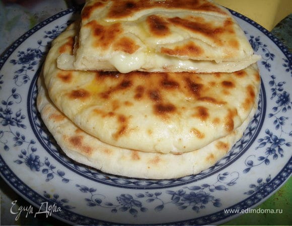 Ленивые хачапури с сыром на кефире | Пошаговый рецепт | gkhyarovoe.ru | Дзен