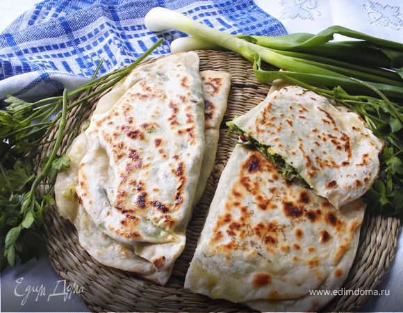 Кутабы с зеленью пошаговый рецепт с видео и фото – Азербайджанская кухня: Выпечка и десерты