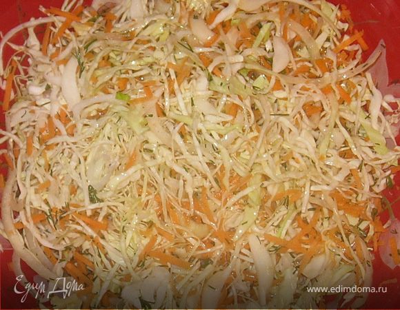 Витаминный салат с морковью и капустой рецепт – Европейская кухня: Салаты. «Еда»