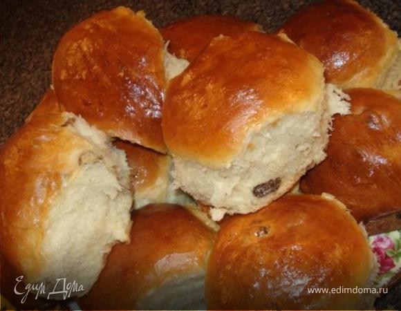 Пышные сладкие булочки в духовке – пошаговый рецепт приготовления с фото