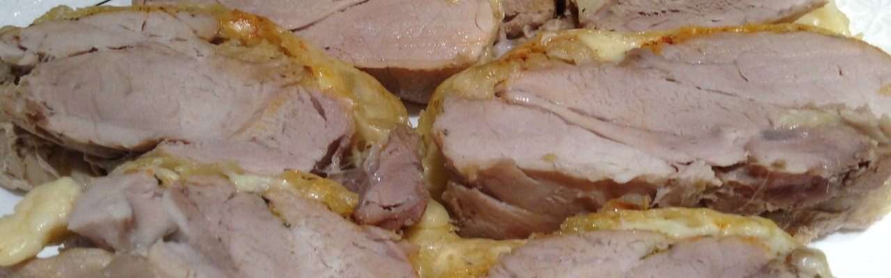 1. Запеченная свиная вырезка в соевом соусе
