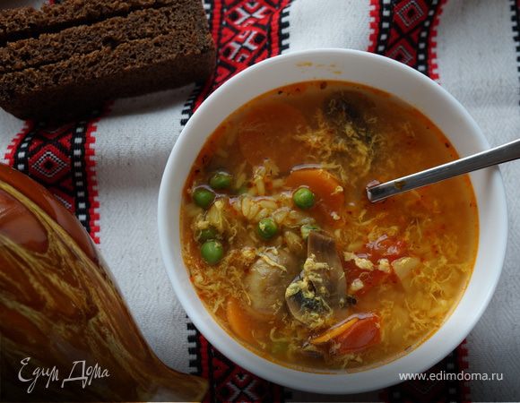 Рецепт куриного супа с горошком с фото пошагово на Вкусном Блоге