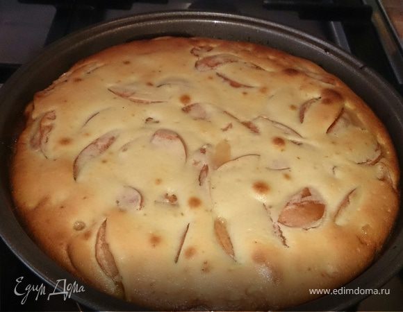 Пышная шарлотка с яблоками 🍎