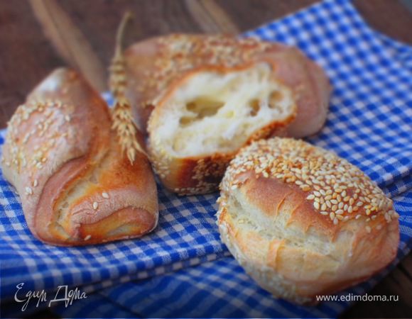 Дрожжевые булочки на детских творожках (йогуртах)