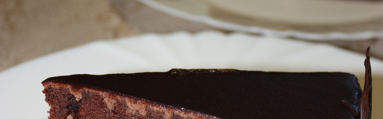 Простой шоколадный торт