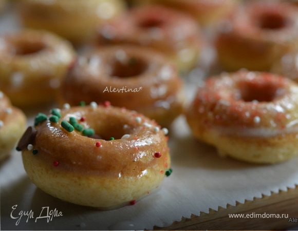 Готовим американские пончики. Оригинальный рецепт донатсов Krispy Kreme