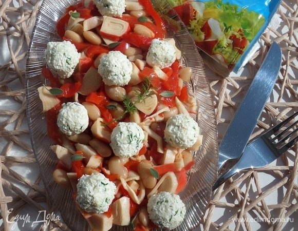 15 действительно вкусных салатов с крабовыми палочками