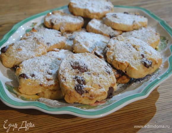 Американское печенье с кусочками шоколада