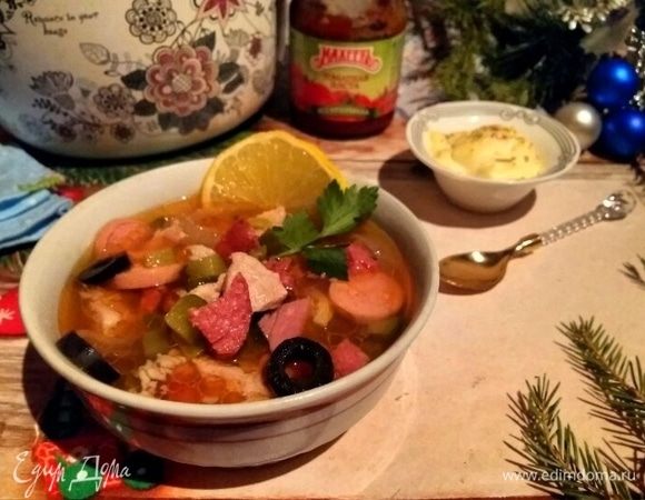 Солянка сборная мясная - пошаговый рецепт с фото на Готовим дома