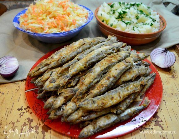 Мойва жареная : Рыбные блюда