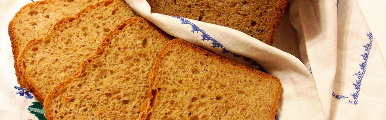 Белый хлеб на дрожжах в хлебопечке