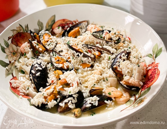 Ризотто с морепродуктами (Risotto frutti di mare)