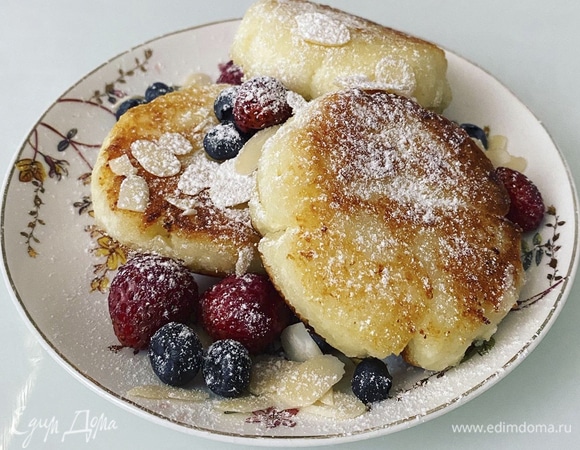 Домашние сырники с манкой и творогом