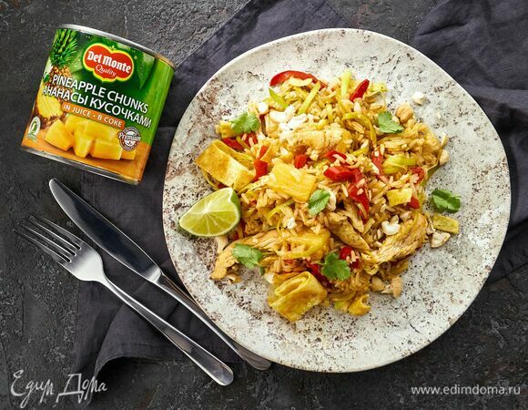 Рис с курицей в духовке: пошаговый рецепт с фото от Maggi