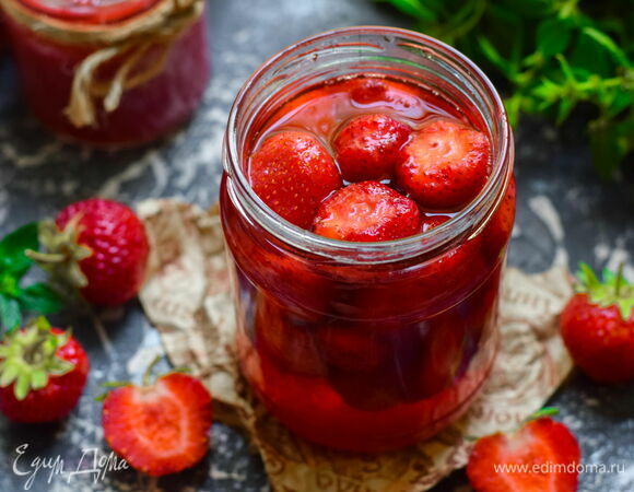 Варенье из резаной клубники