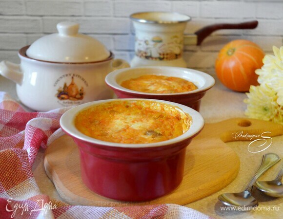 Тыквенный десерт с яблоком и изюмом в мультиварке. Рецепт для малышей