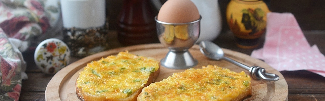 Горячие бутерброды с яйцом и сыром - Кулинарный пошаговый рецепт с фото.