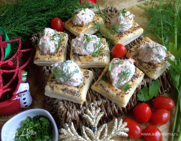 Начинка для тарталеток с крабовыми палочками 🥗