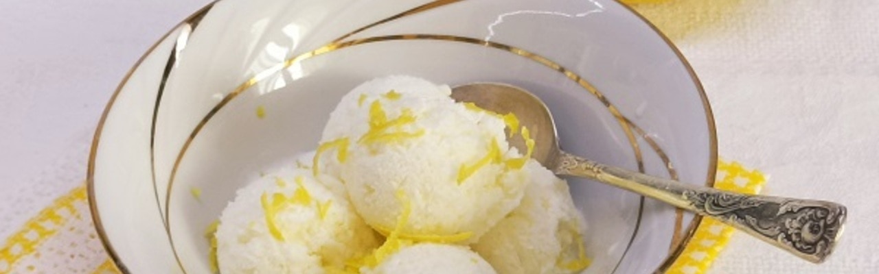 Лимонный шербет (сорбе) - пошаговый рецепт с фото