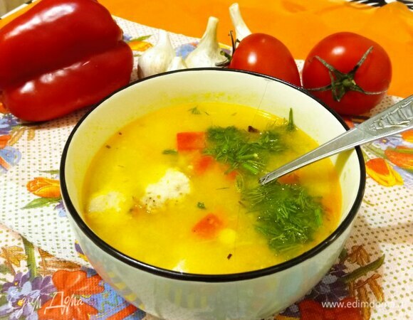 Мясной суп в мультиварке – пошаговый рецепт приготовления с фото