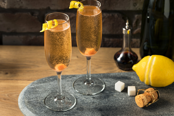 коктейли с шампанским рецепты простые | Дзен